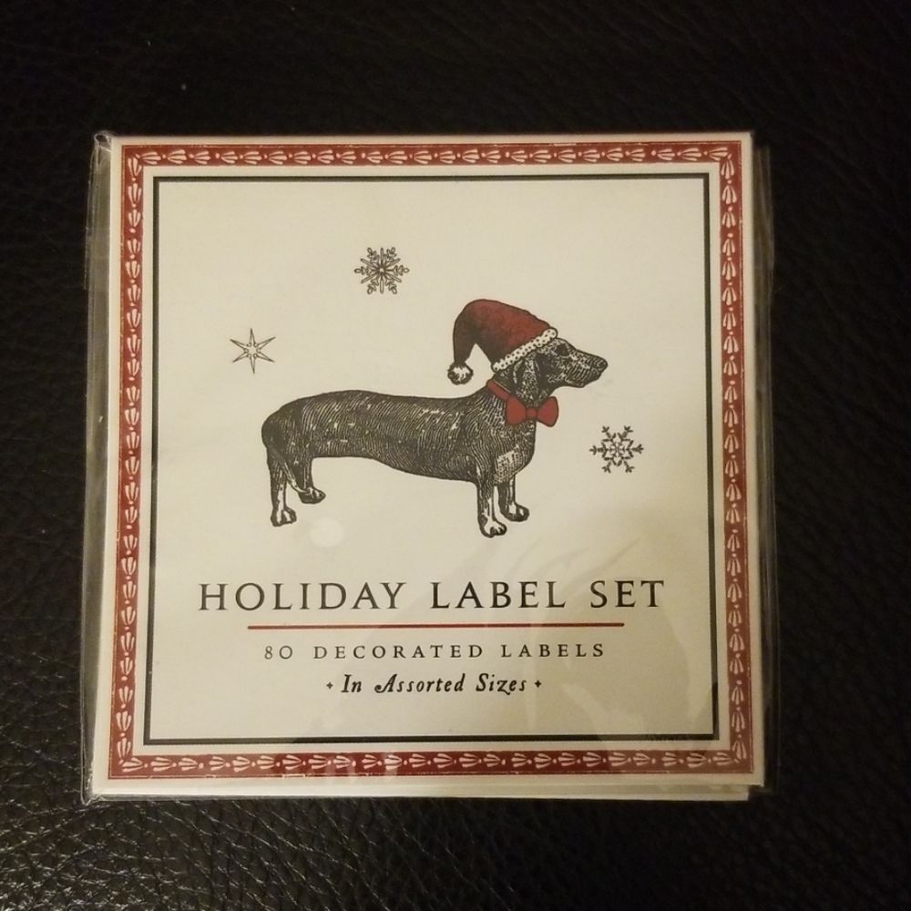 Alice Scott monochrome sticker labels